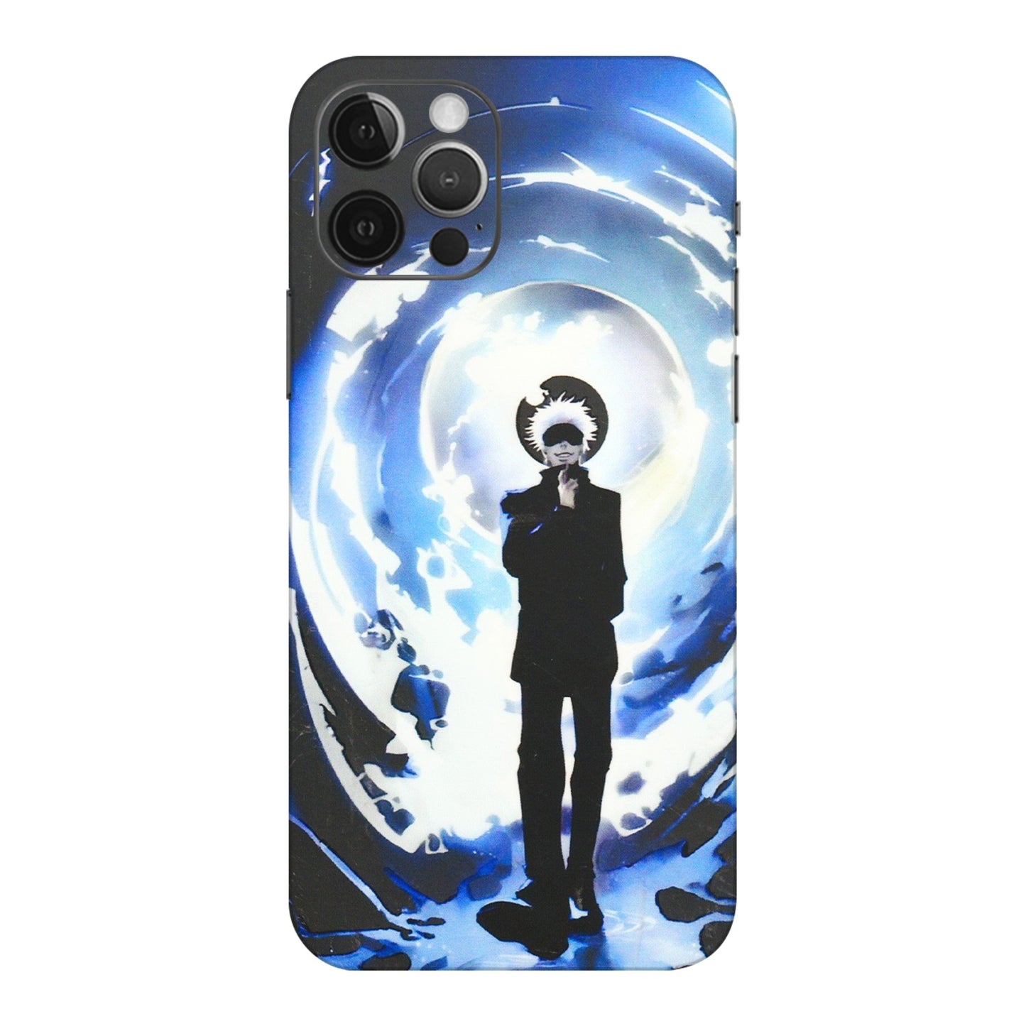 Apple iPhone Skins (All Models) - Jujustu Kaisen Anime Manga - 3D Embossed Finish (L-317) iPhone 12 Pro