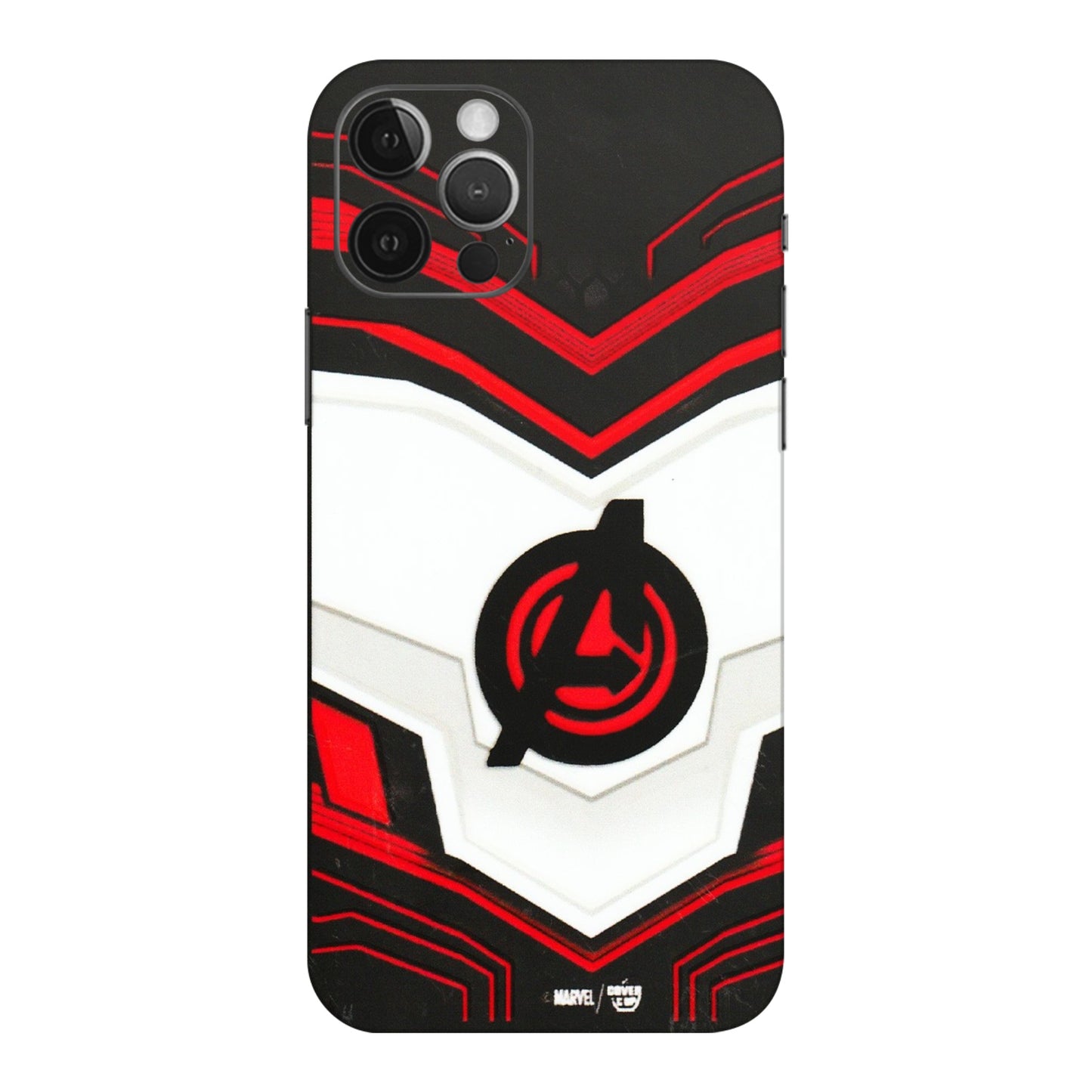 Apple iPhone Skins (All Models) - Avengers Logo - 3D Embossed Finish (L-55) iPhone 12 Pro