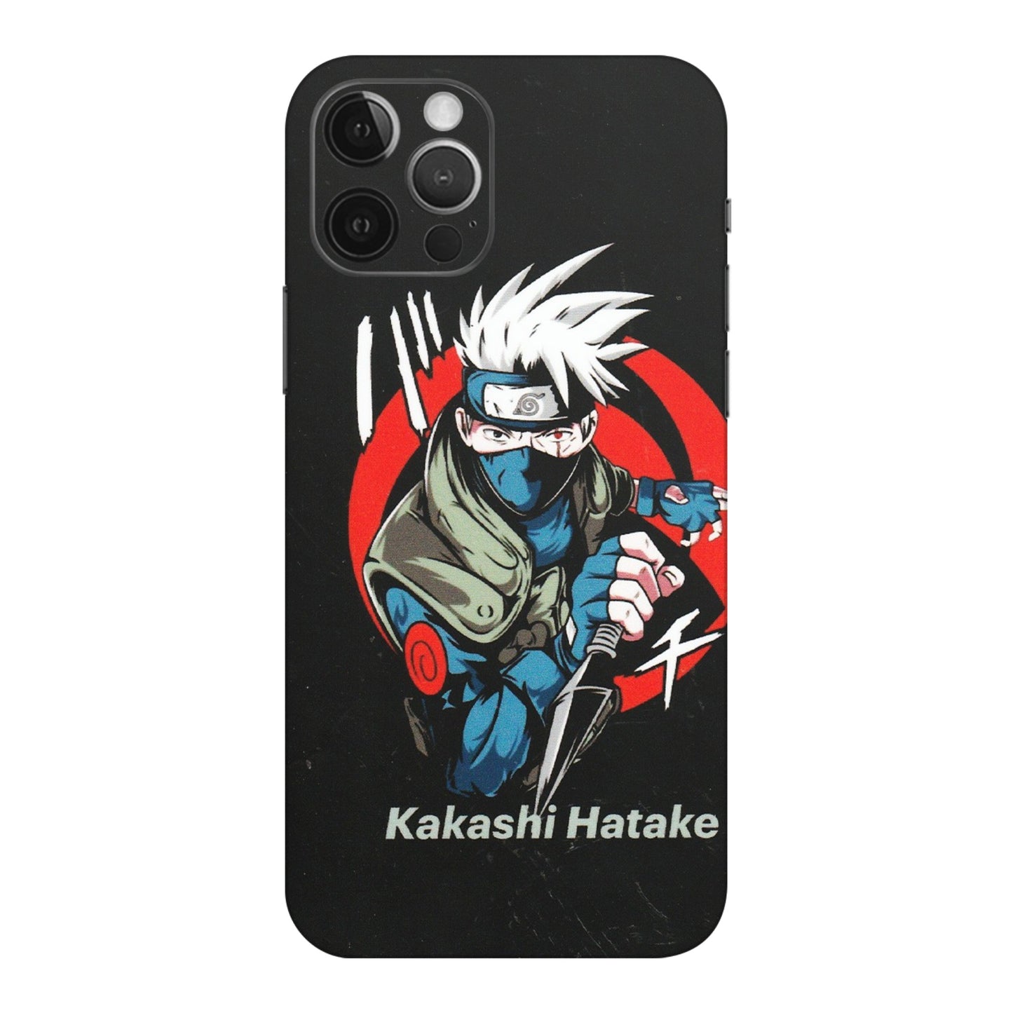 Apple iPhone Skins (All Models) - Naruto Kakashi Hatake Killer - Matte Finish (M-114) iPhone 12 Pro