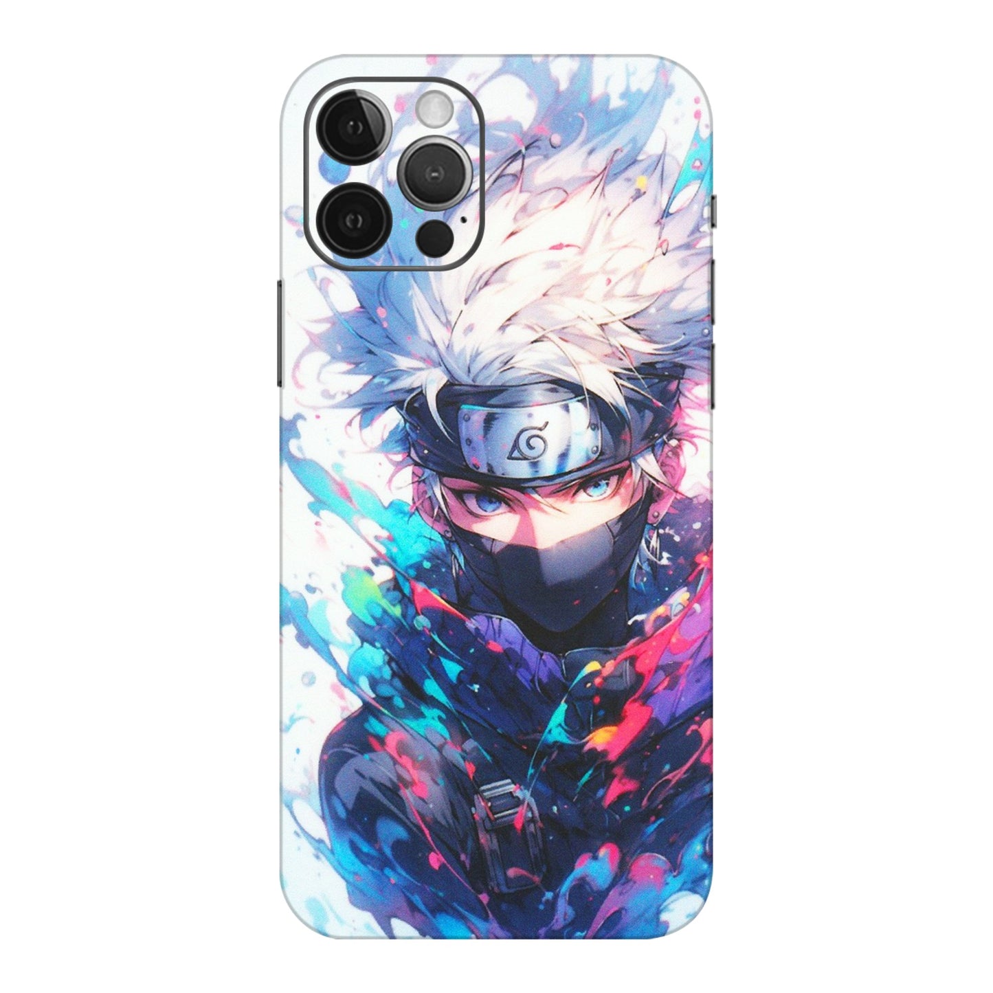 Apple iPhone Skins (All Models) - Naruto Face Mask - Matte Finish (M-03) iPhone 12 Pro