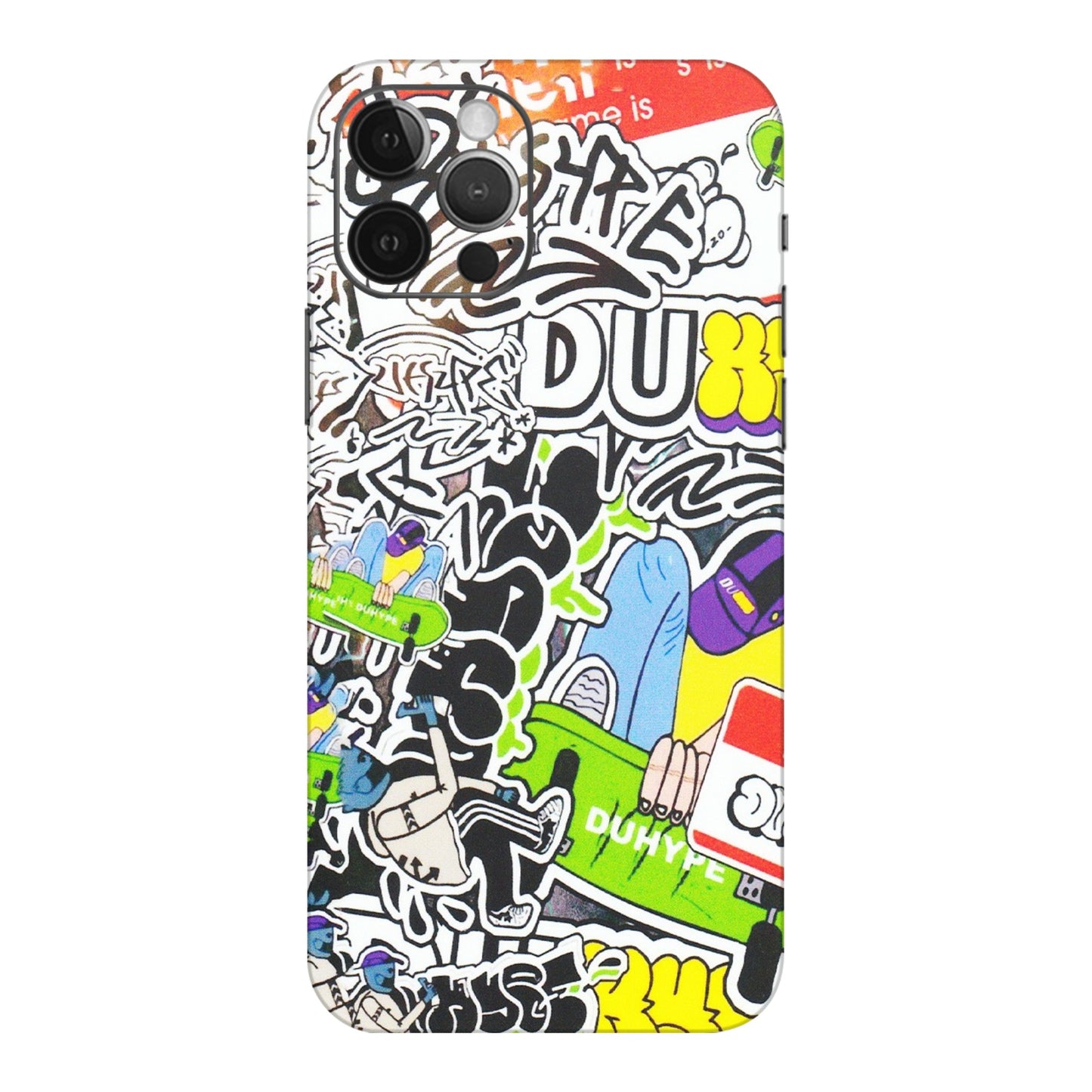 Apple iPhone Skins (All Models) - Dope Graffiti - Matte Finish (M-61) iPhone 12 Pro