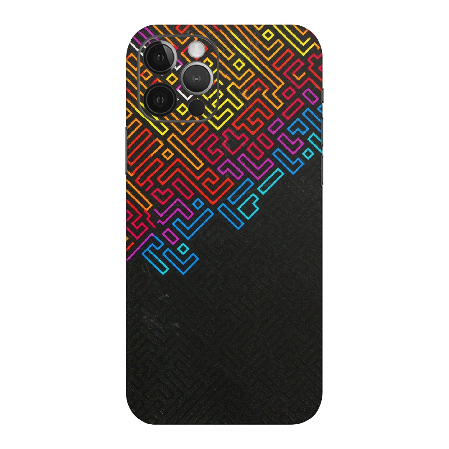 Apple iPhone Skins (All Models) - Dotme Pattern Art - 3D Embossed Finish (L-121) iPhone 12 Pro Max