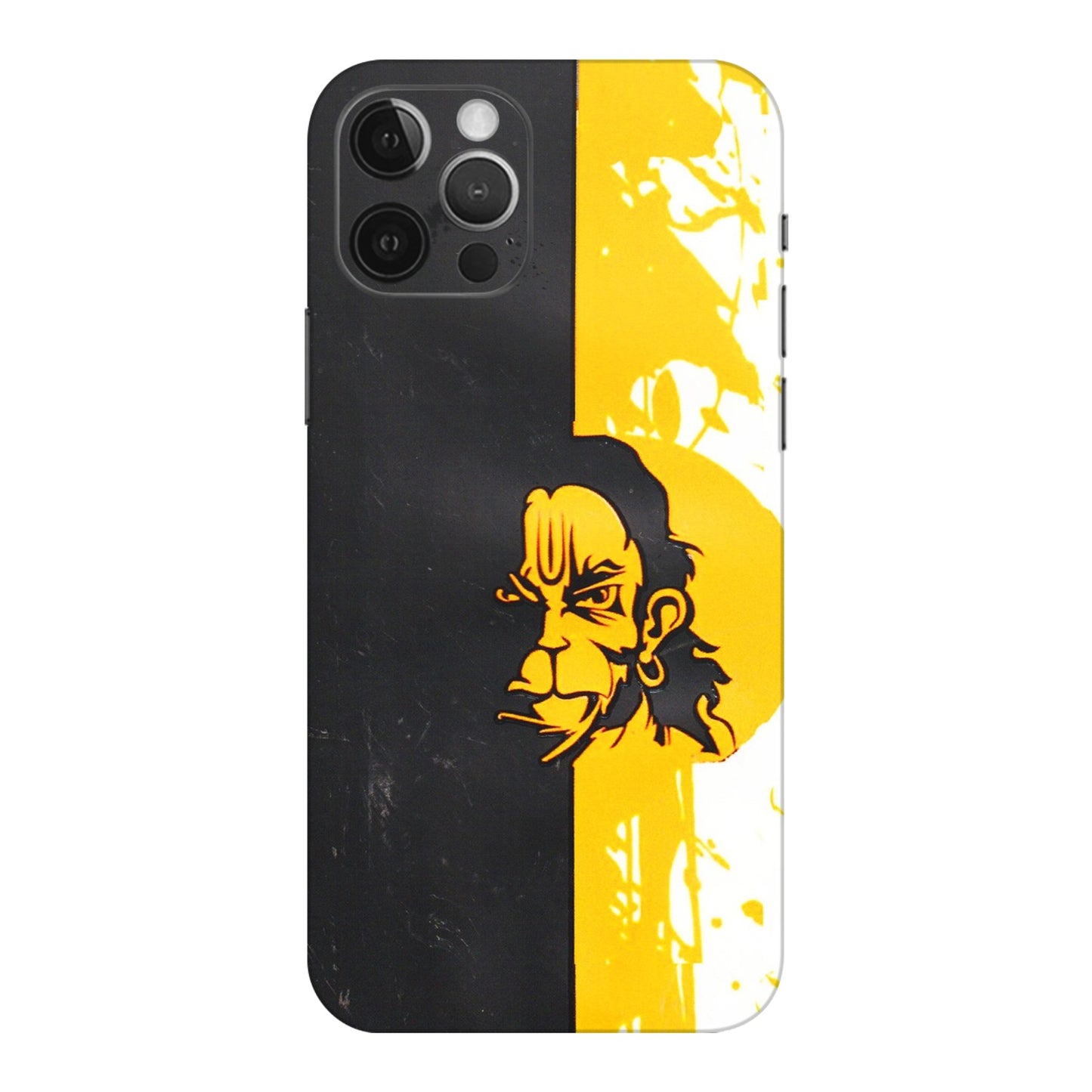 Apple iPhone Skins (All Models) - Bajrangbali - 3D Embossed Finish (L-151) iPhone 12 Pro Max