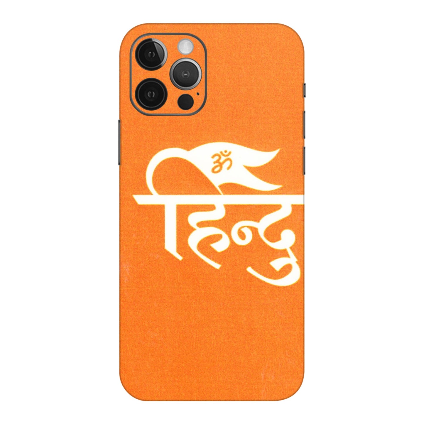 Apple iPhone Skins (All Models) - Hindu Kesari - 3D Embossed Finish (L-154) iPhone 12 Pro Max