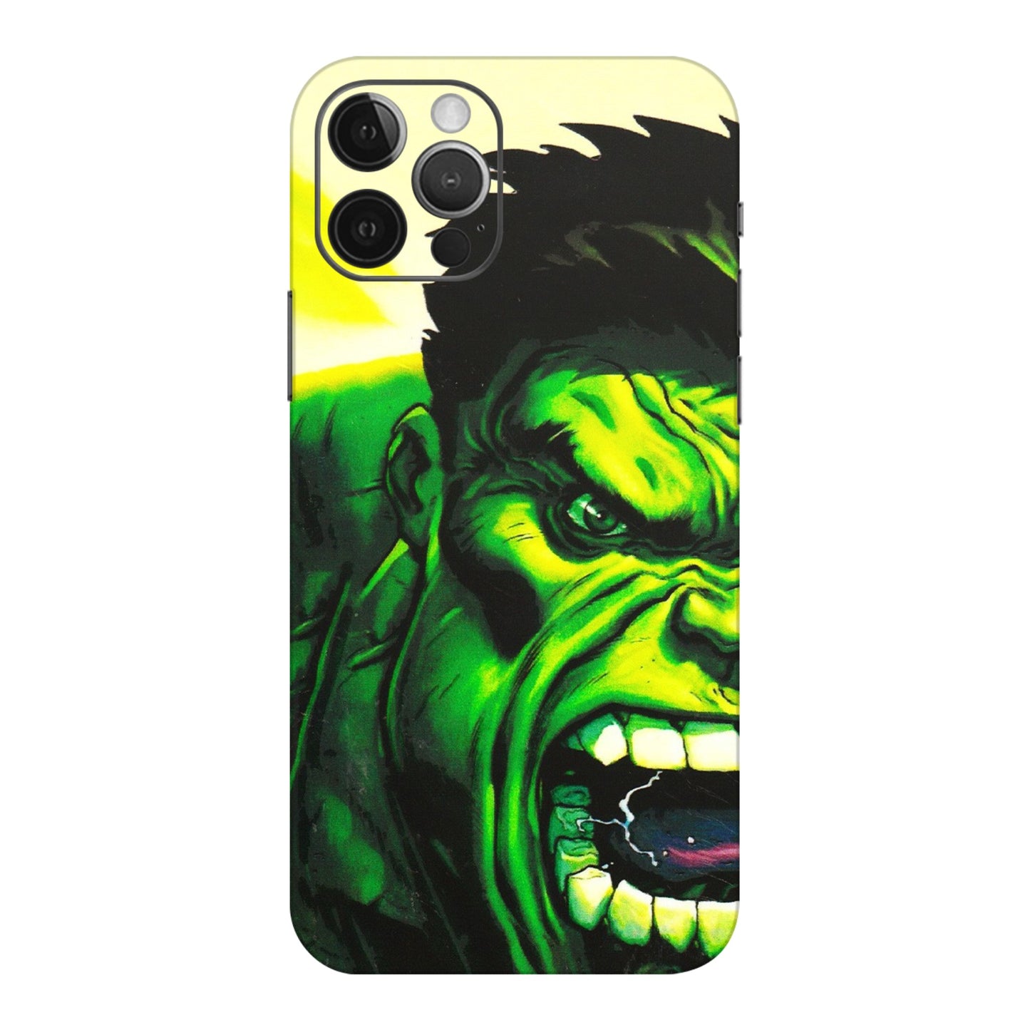 Apple iPhone Skins (All Models) - Hulk - 3D Embossed Finish (L-180) iPhone 12 Pro Max