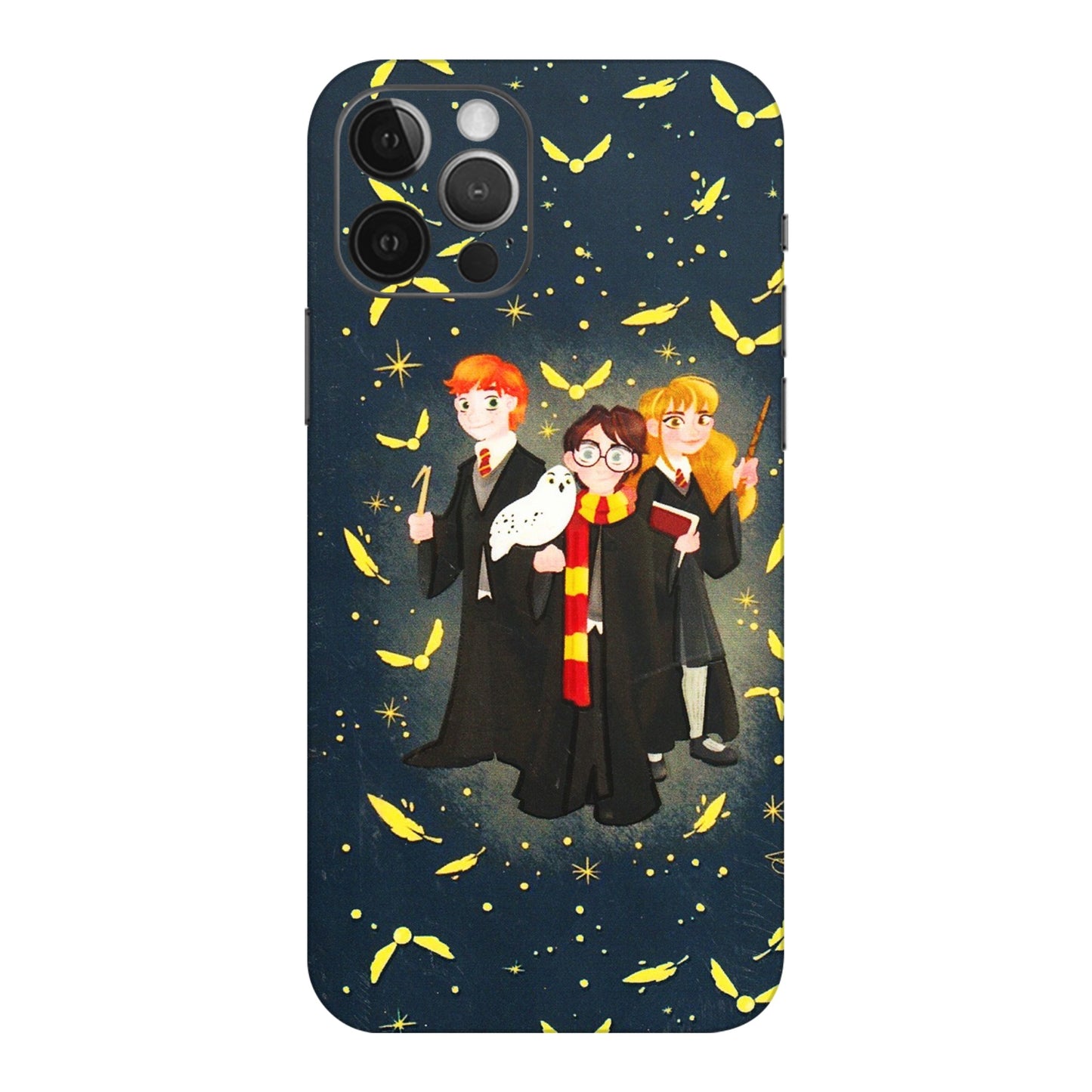 Apple iPhone Skins (All Models) - Harry Potter - 3D Embossed Finish (L-183) iPhone 12 Pro Max