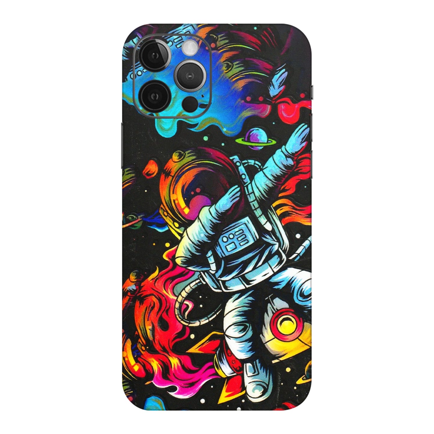 Apple iPhone Skins (All Models) - Astronaut Dope - 3D Embossed Finish (L-191) iPhone 12 Pro Max