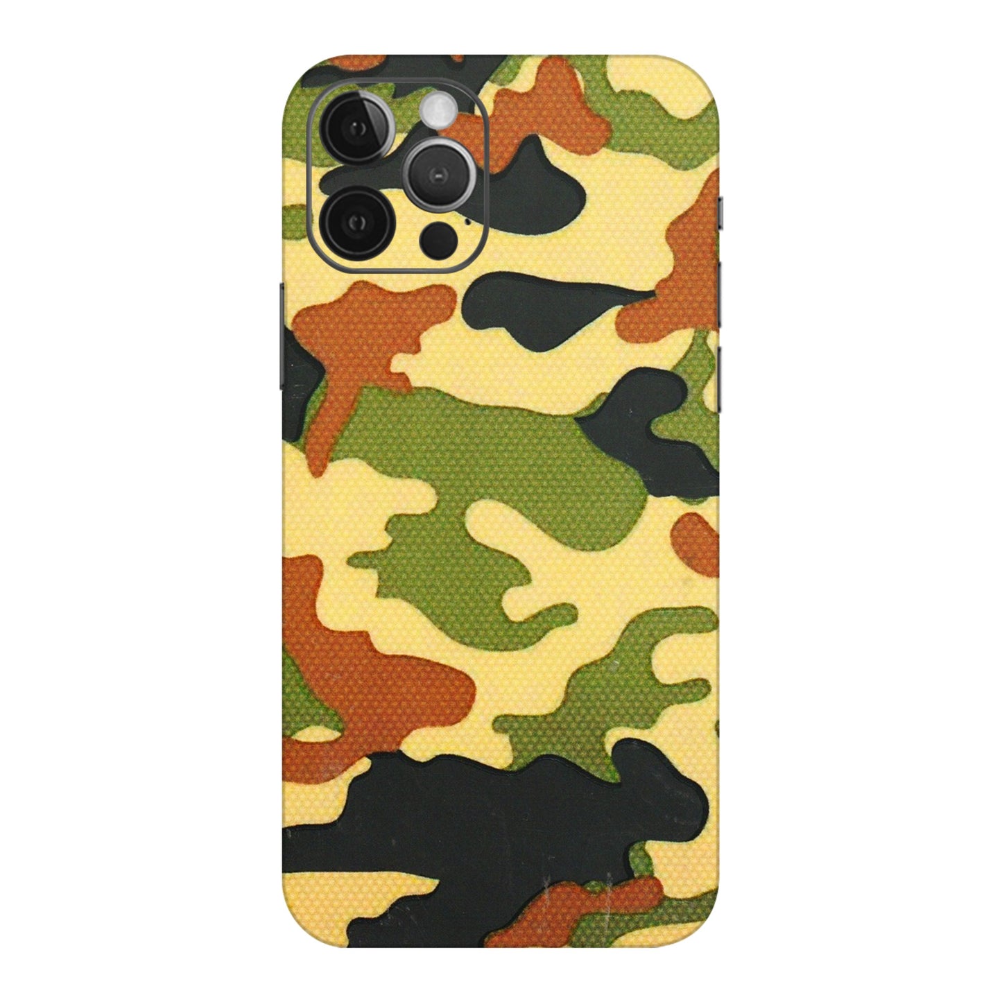 Apple iPhone Skins (All Models) - Indian Military - 3D Embossed Finish (L-234) iPhone 12 Pro Max