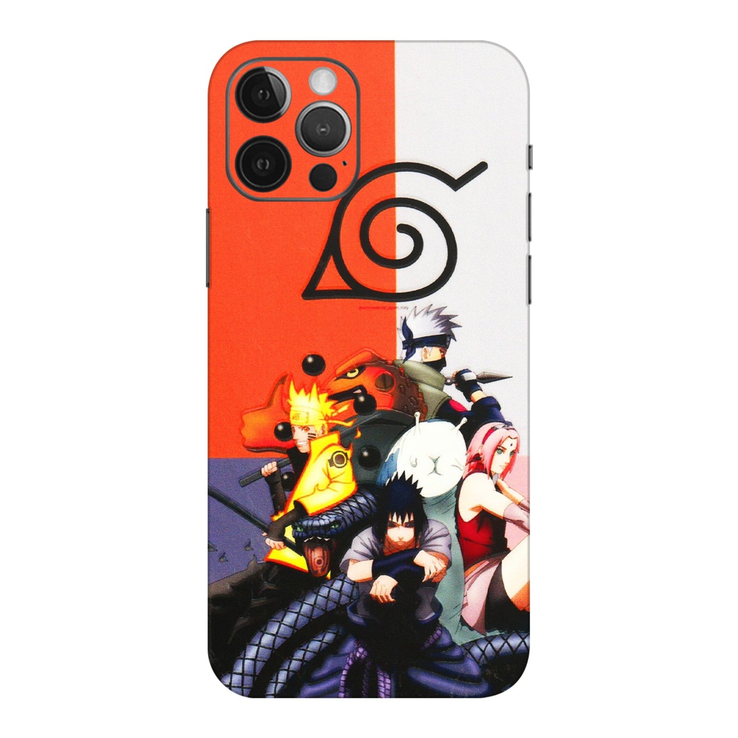 Apple iPhone Skins (All Models) - Naruto Final Fight - 3D Embossed Finish (L-33) iPhone 12 Pro Max