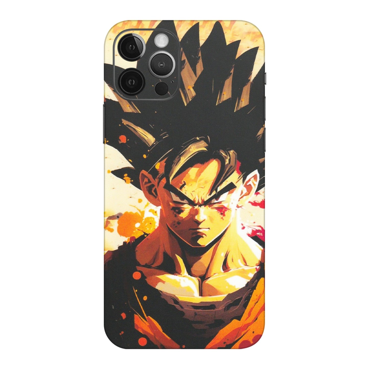 Apple iPhone Skins (All Models) - Angry Goku - Matte Finish (M-12) iPhone 12 Pro Max
