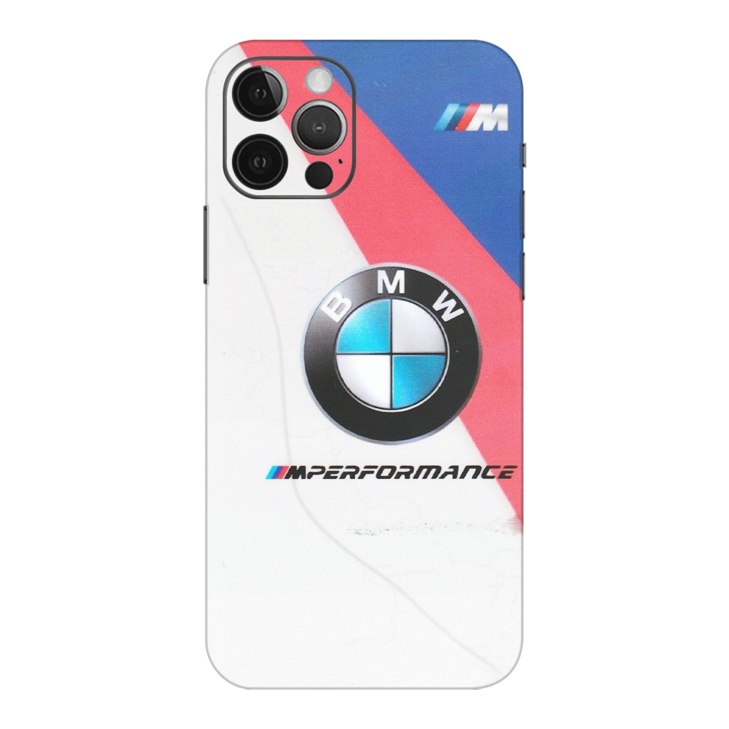 Apple iPhone Skins (All Models) - BMW Logo Performance - Matte Finish (M-27) iPhone 12 Pro Max