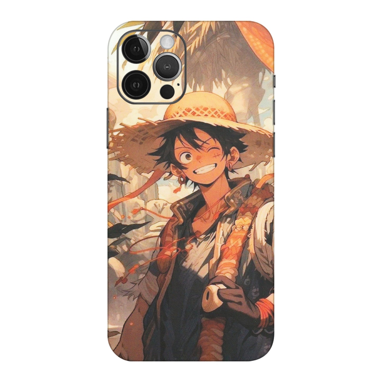 Apple iPhone Skins (All Models) - Anime Character Smile - Matte Finish (M-33) iPhone 12 Pro Max