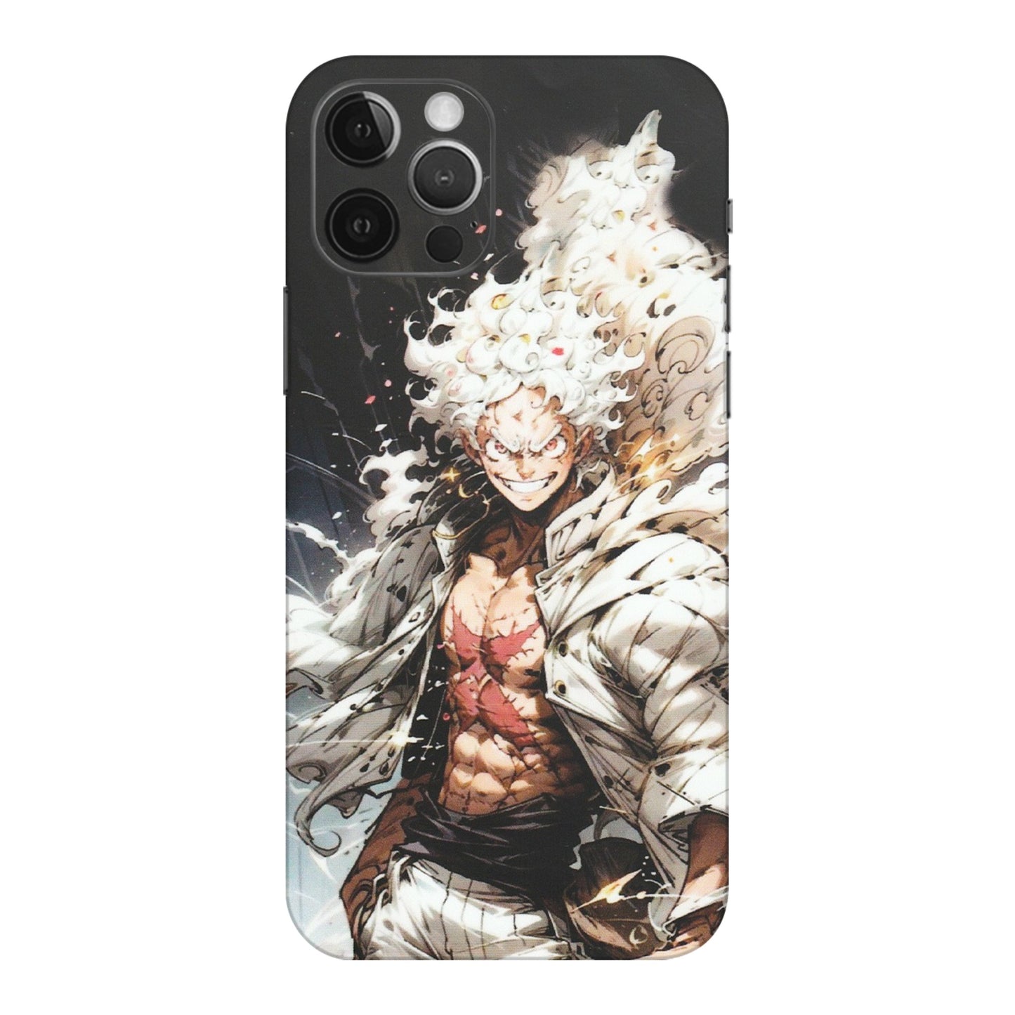 Apple iPhone Skins (All Models) - Anime Angry Classy Character - Matte Finish (M-34) iPhone 12 Pro Max