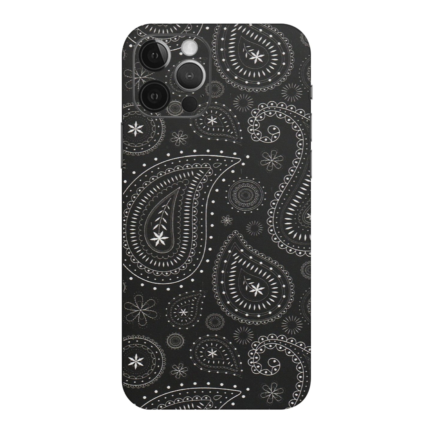 Apple iPhone Skins (All Models) - Black Sober Kerry - Matte Finish (M-37) iPhone 12 Pro Max