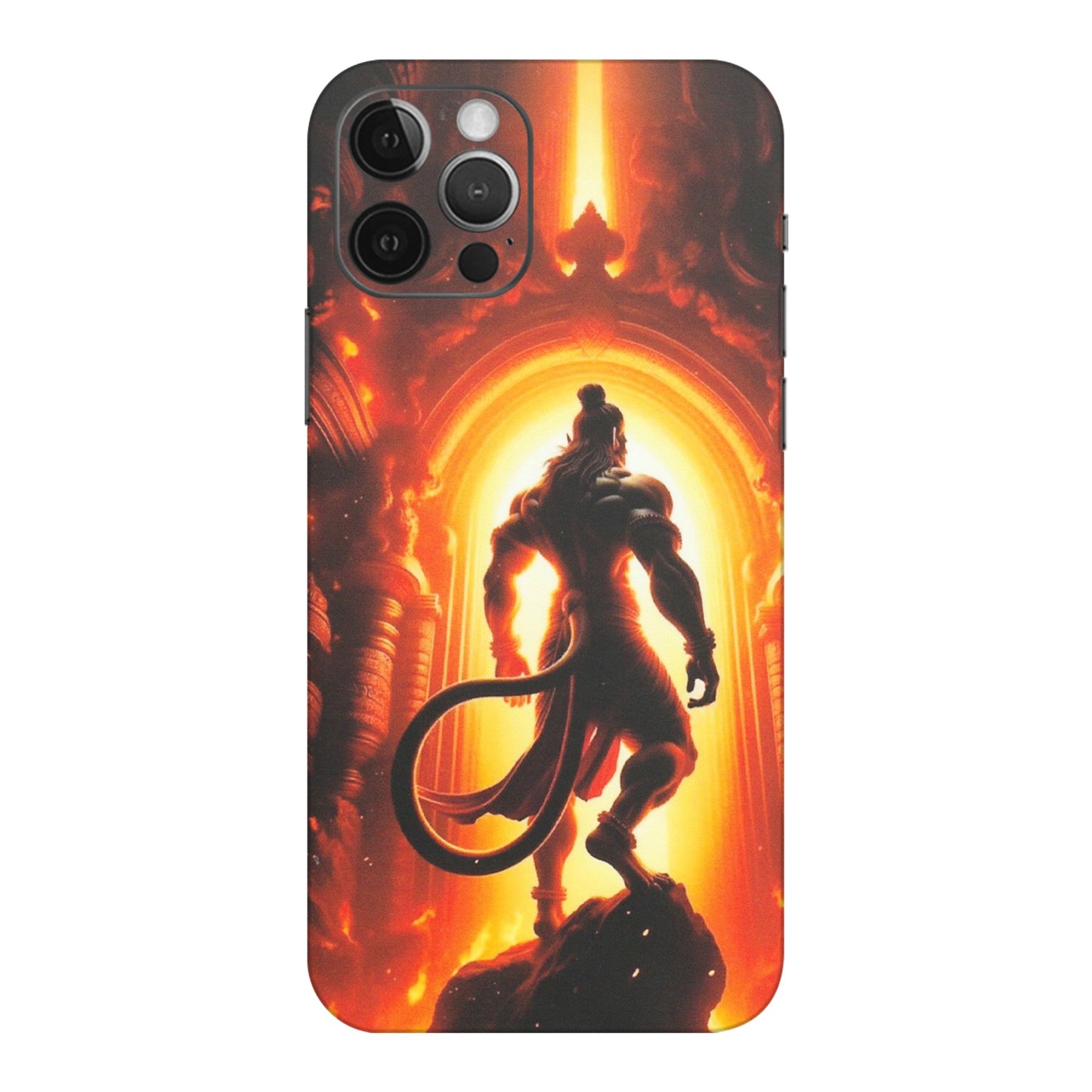Apple iPhone Skins (All Models) - HanumanJi - Matte Finish (M-06) iPhone 12 Pro Max