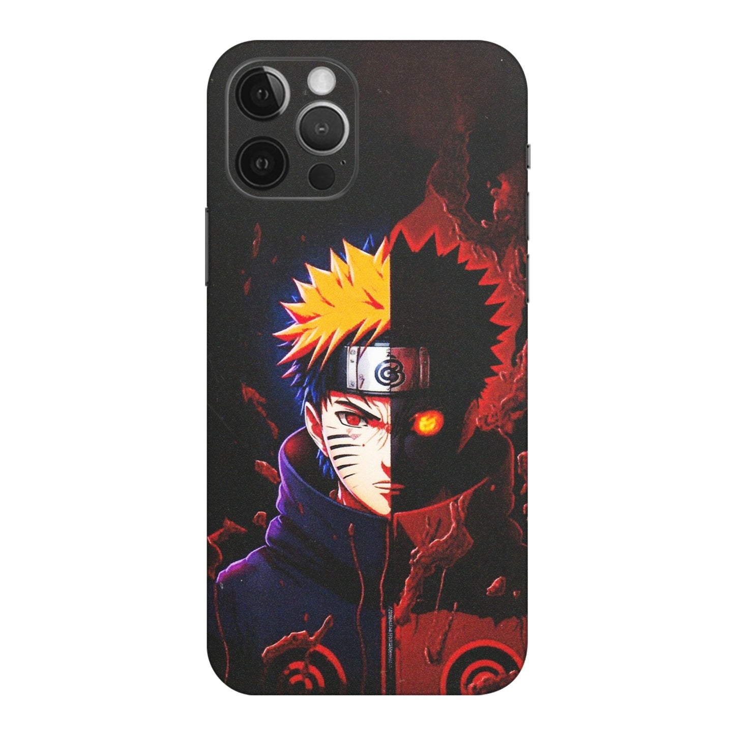Apple iPhone Skins (All Models) - Naruto X Evil - Matte Finish (M-70) iPhone 12 Pro Max