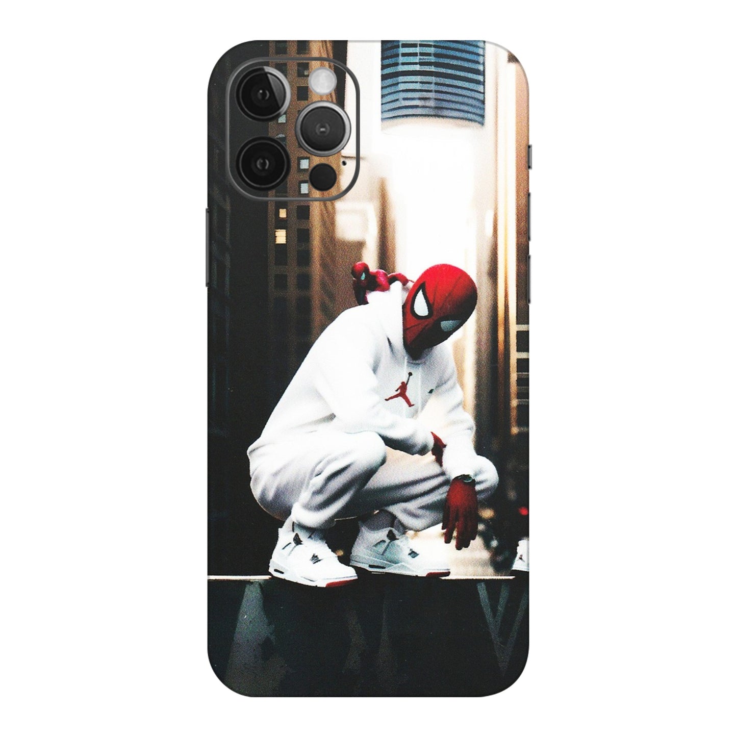 Apple iPhone Skins (All Models) - Sportsman Spider Man - Matte Finish (M-94) iPhone 12 Pro Max