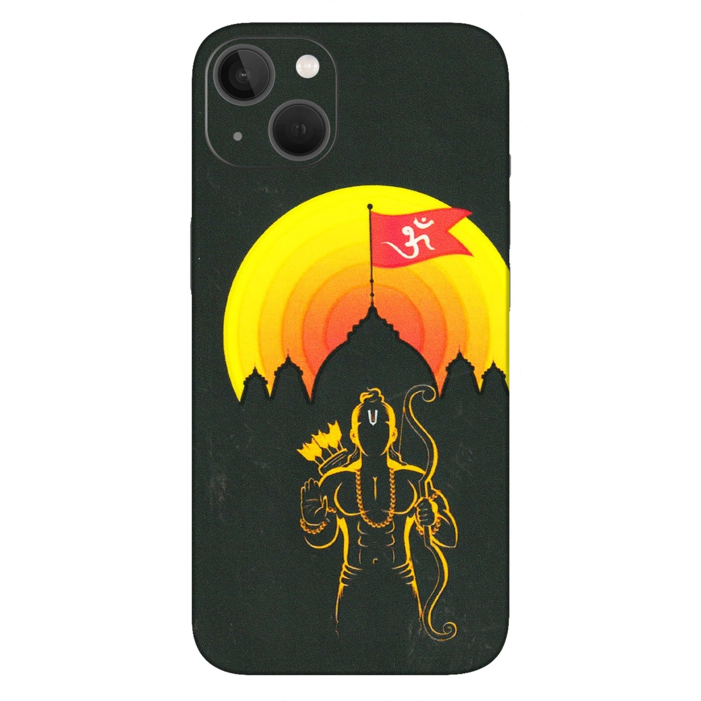 Apple iPhone Skins (All Models) - Lord Ram - 3D Embossed Finish (L-132) iPhone 13