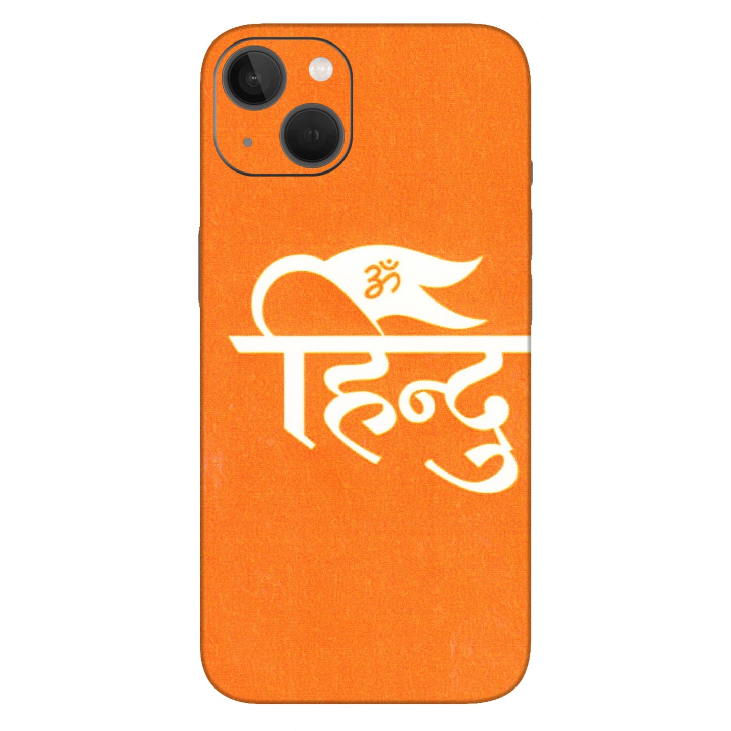 Apple iPhone Skins (All Models) - Hindu Kesari - 3D Embossed Finish (L-154) iPhone 13