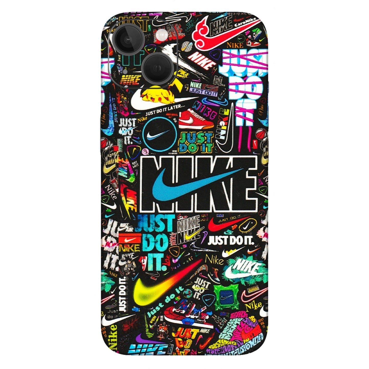 Apple iPhone Skins (All Models) - Just Do It Doodles - 3D Embossed Finish (L-166) iPhone 13
