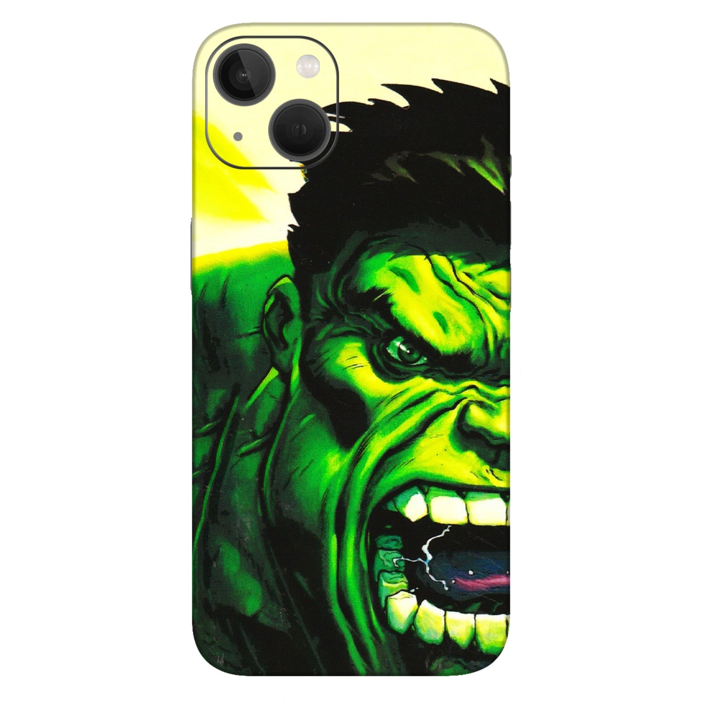 Apple iPhone Skins (All Models) - Hulk - 3D Embossed Finish (L-180) iPhone 13