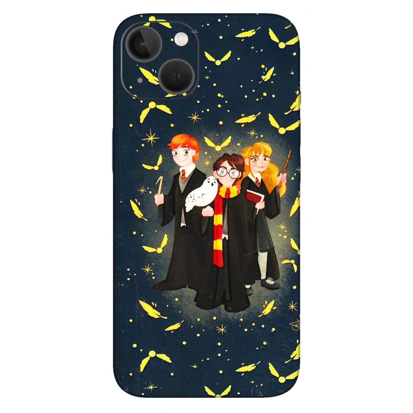 Apple iPhone Skins (All Models) - Harry Potter - 3D Embossed Finish (L-183) iPhone 13