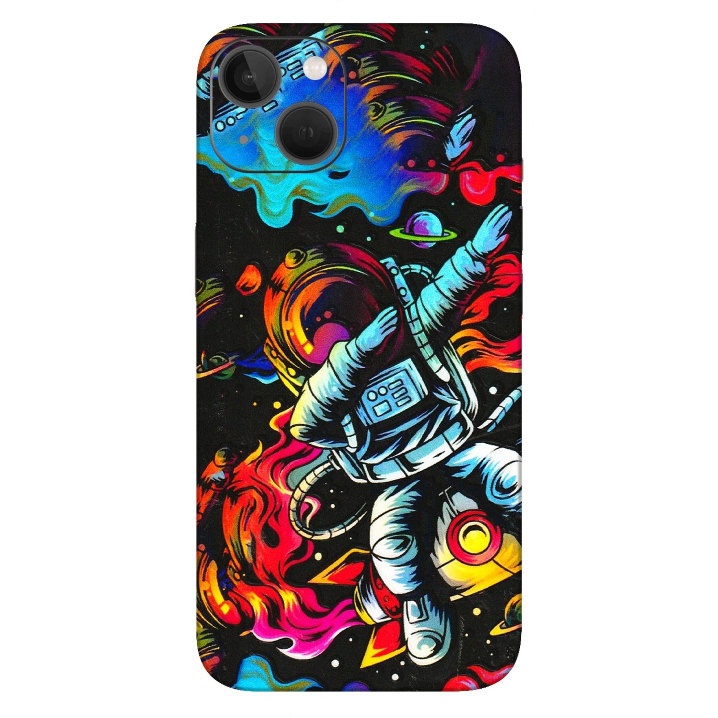 Apple iPhone Skins (All Models) - Astronaut Dope - 3D Embossed Finish (L-191) iPhone 13