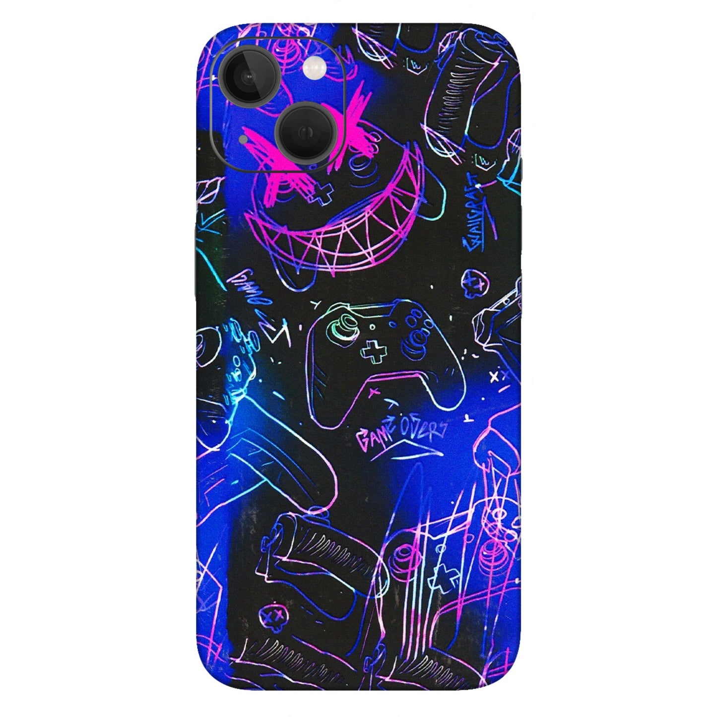 Apple iPhone Skins (All Models) - Gamers Paradise - 3D Embossed Finish (L-258) iPhone 13