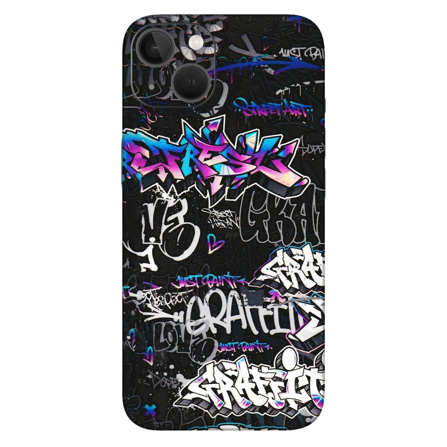 Apple iPhone Skins (All Models) - Graffiti Killer - 3D Embossed Finish (L-274) iPhone 13