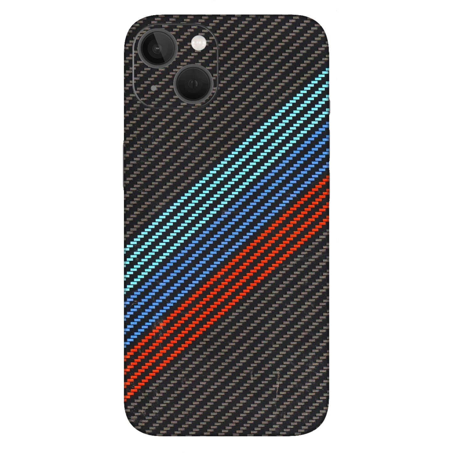 Apple iPhone Skins (All Models) - Carbon BM - 3D Embossed Finish (L-302) iPhone 13