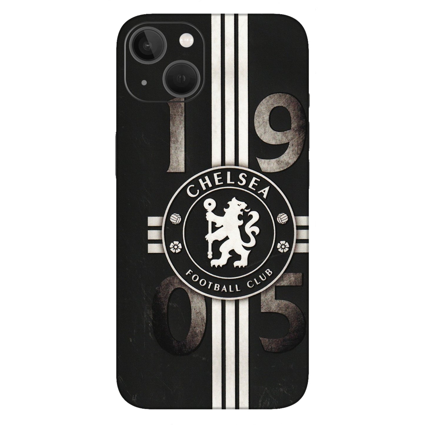 Apple iPhone Skins (All Models) - Chelsea Fan Club - 3D Embossed Finish (L-36) iPhone 13