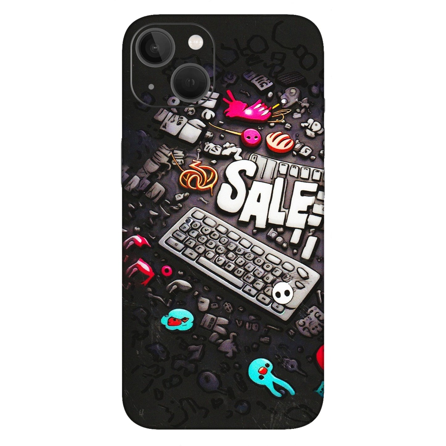 Apple iPhone Skins (All Models) - Gadgets Sale - 3D Embossed Finish (L-50) iPhone 13