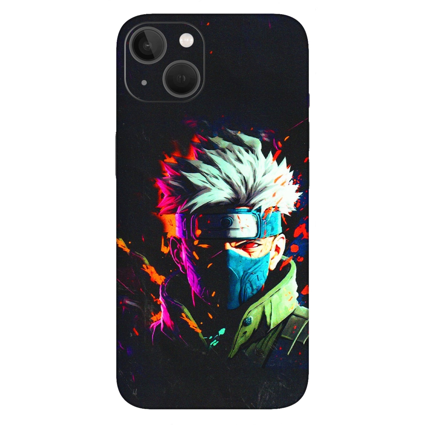 Apple iPhone Skins (All Models) - Anime Cool Character - 3D Embossed Finish (L-59) iPhone 13