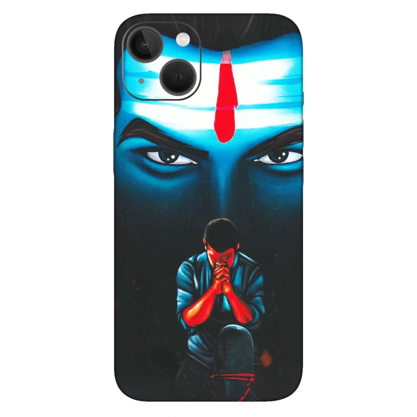 Apple iPhone Skins (All Models) - Mahakal Bhakt - Matte Finish (M-112) iPhone 13