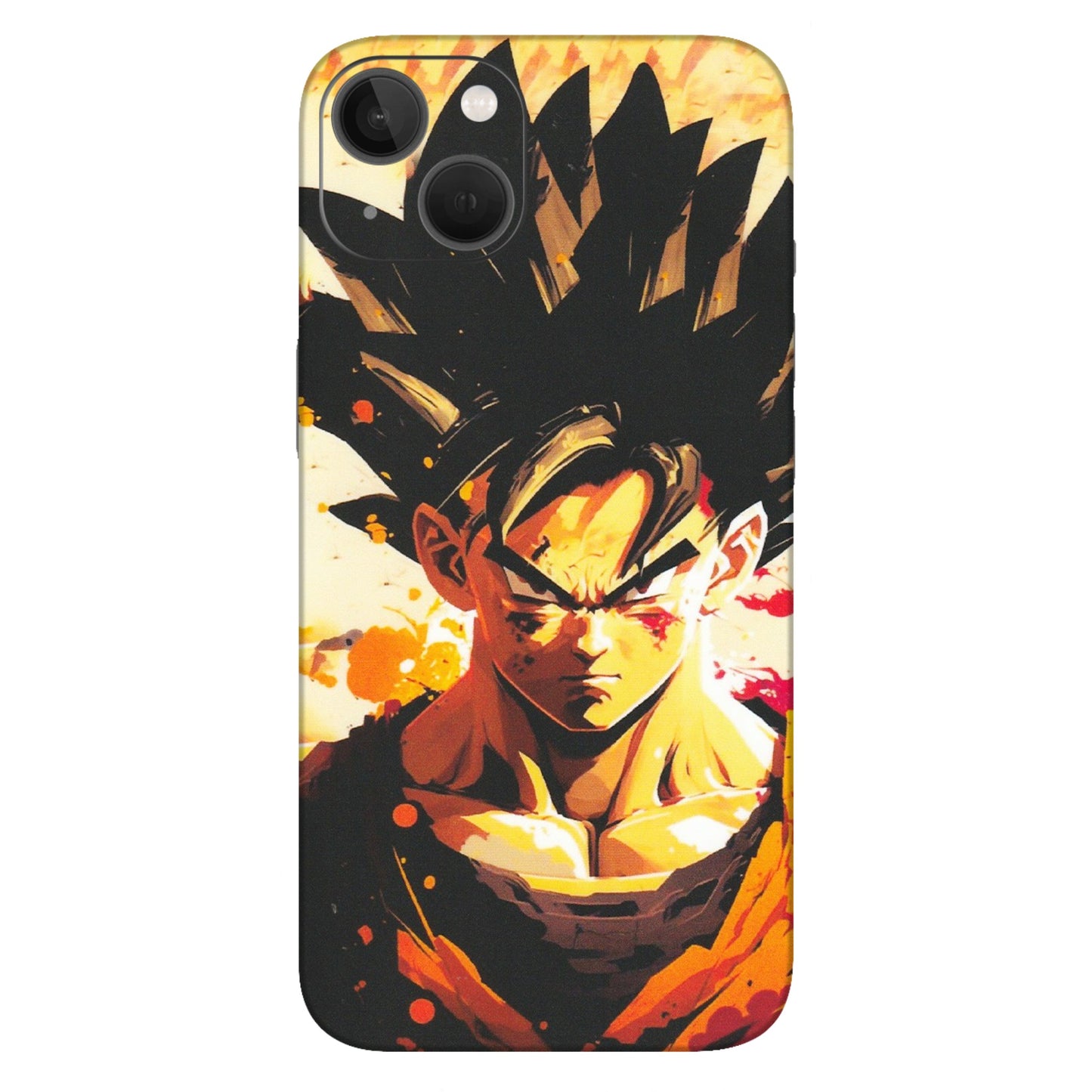 Apple iPhone Skins (All Models) - Angry Goku - Matte Finish (M-12) iPhone 13
