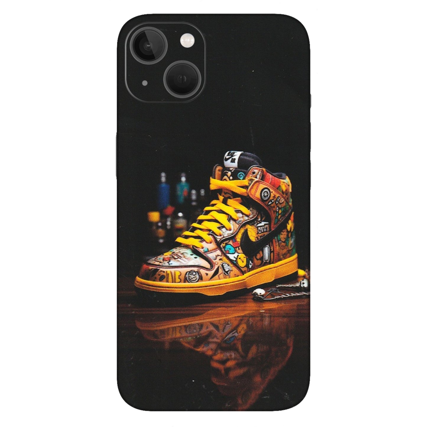 Apple iPhone Skins (All Models) - Nike Air Jordan Lover - Matte Finish (M-137) iPhone 13