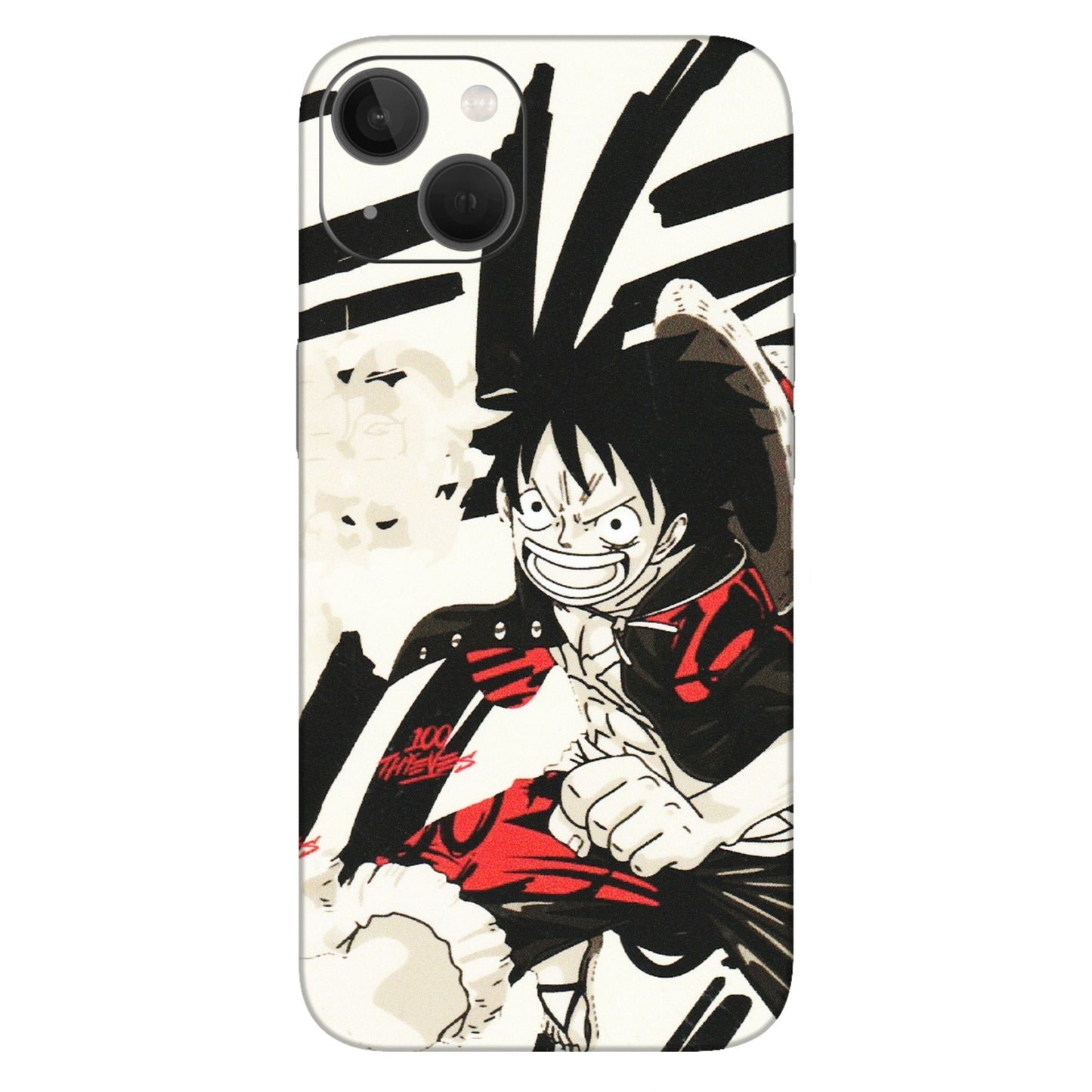 Apple iPhone Skins (All Models) - Monkey D.Luffy Manga Anime - Matte Finish (M-145) iPhone 13
