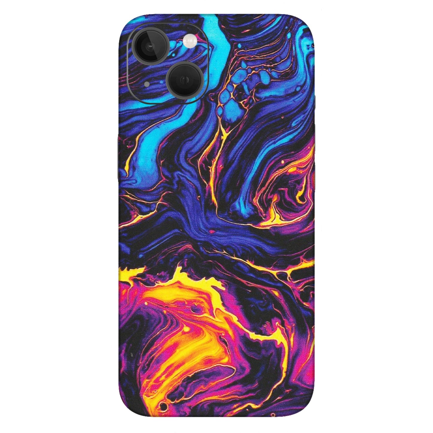 Apple iPhone Skins (All Models) - Abstract Paint Classy - Matte Finish (M-15) iPhone 13
