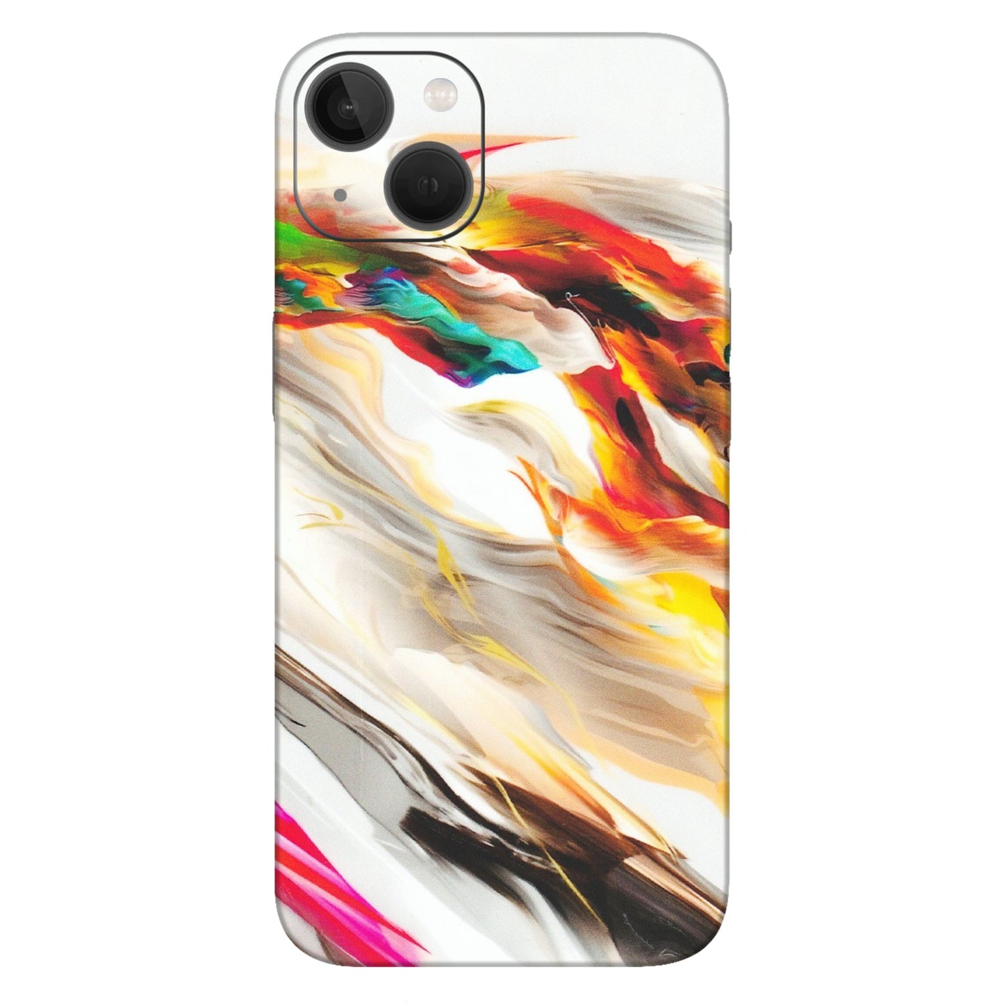 Apple iPhone Skins (All Models) - Acrylic Paint - Matte Finish (M-166) iPhone 13