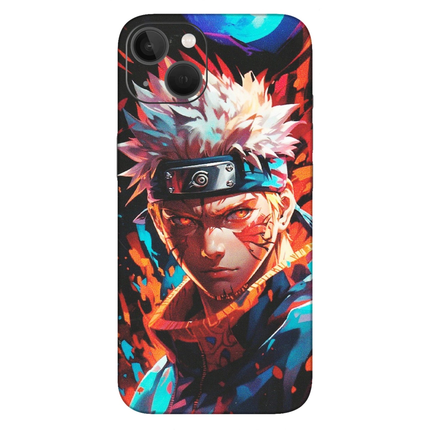 Apple iPhone Skins (All Models) - Anime Ferocious Character - Matte Finish (M-44) iPhone 13