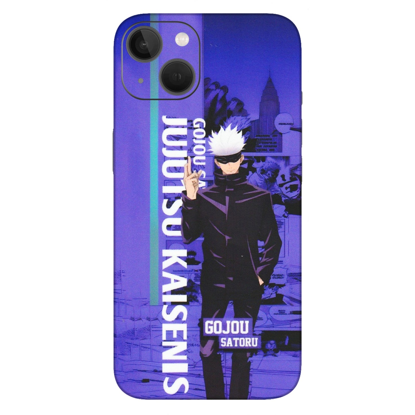 Apple iPhone Skins (All Models) - Jujutsu Kaisen Gojo - Matte Finish (M-05) iPhone 13
