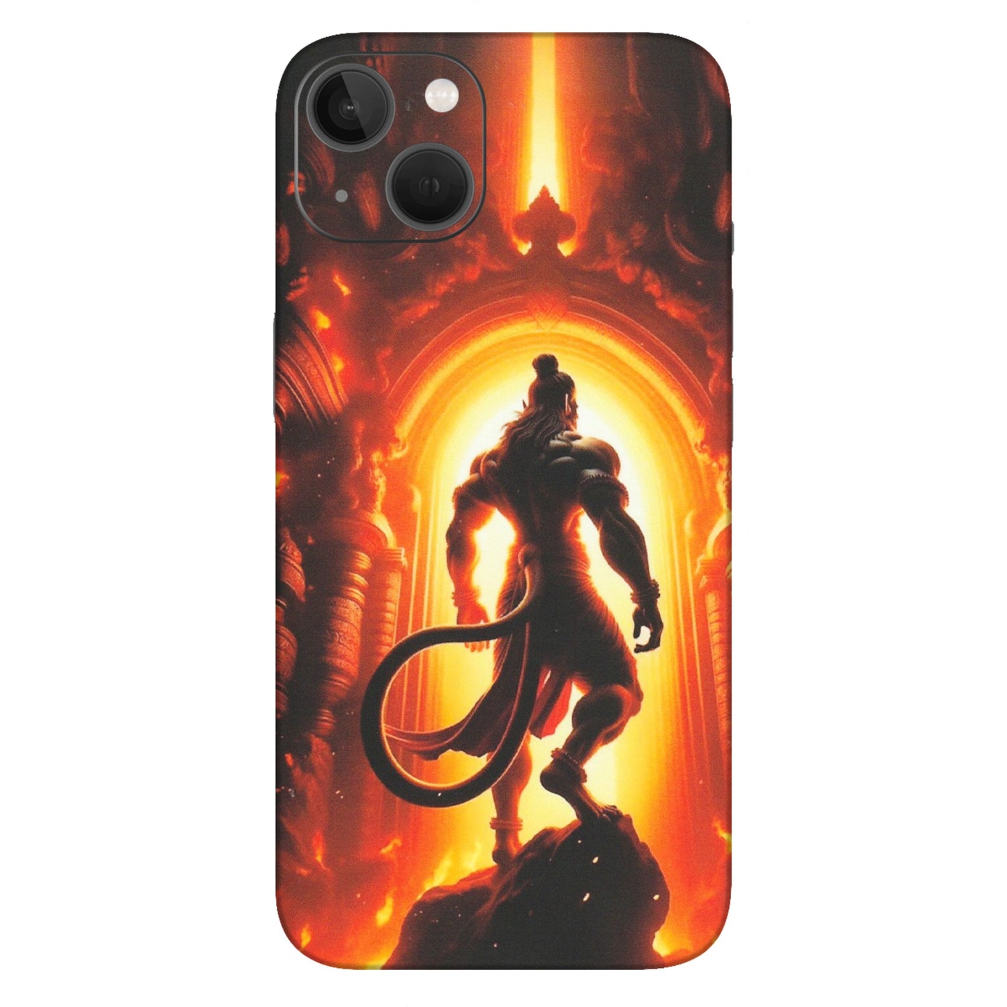 Apple iPhone Skins (All Models) - HanumanJi - Matte Finish (M-06) iPhone 13