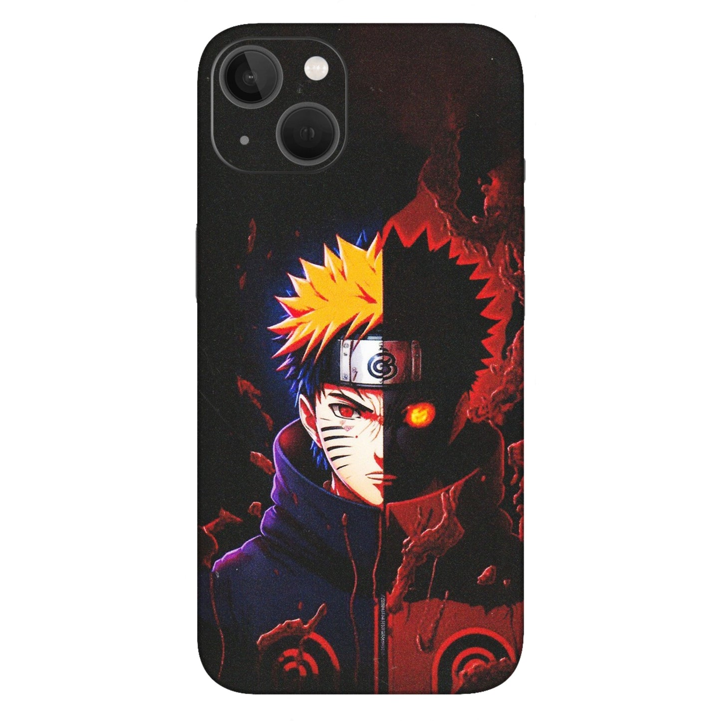 Apple iPhone Skins (All Models) - Naruto X Evil - Matte Finish (M-70) iPhone 13