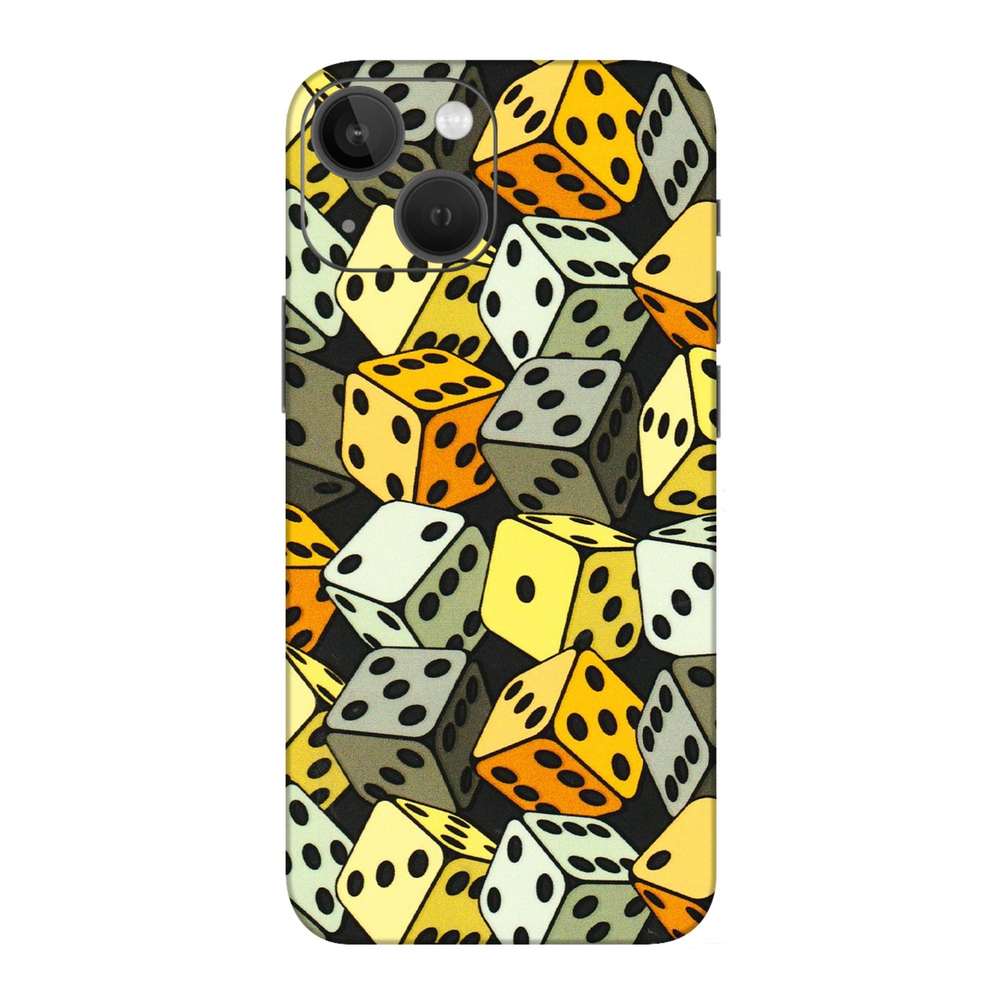Apple iPhone Skins (All Models) - Dices Of Life - 3D Embossed Finish (L-04) iPhone 13 Mini