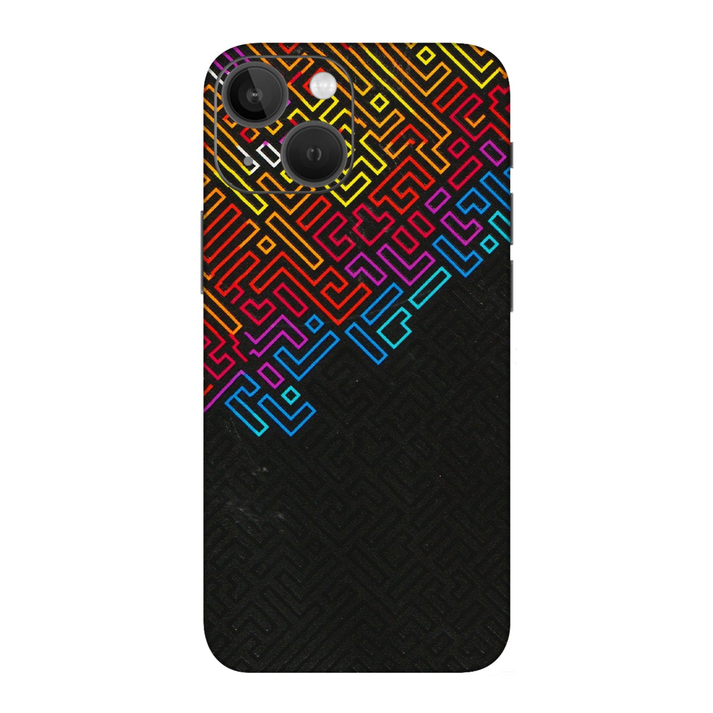 Apple iPhone Skins (All Models) - Dotme Pattern Art - 3D Embossed Finish (L-121) iPhone 13 Mini
