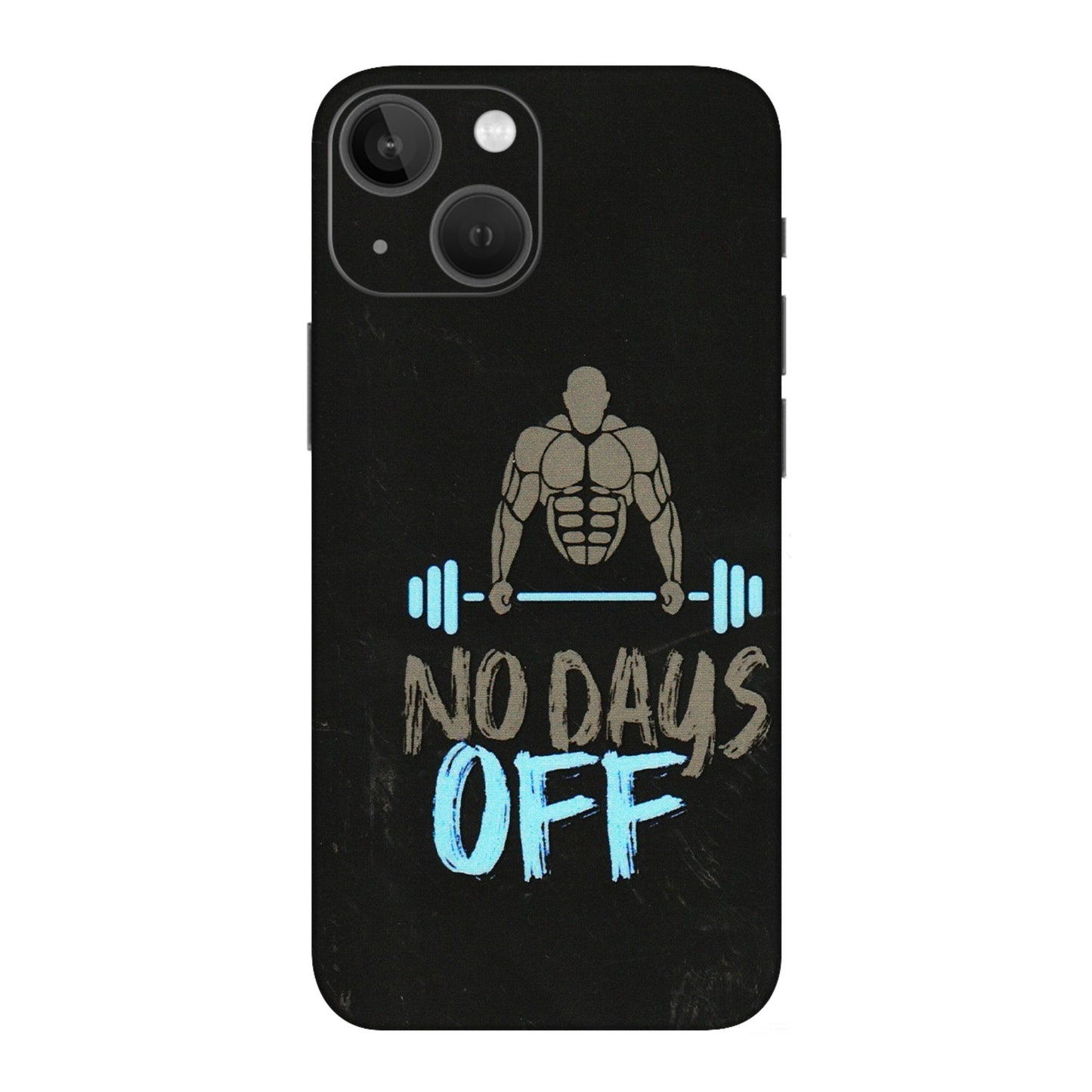 Apple iPhone Skins (All Models) - Gym Lover - 3D Embossed Finish (L-127) iPhone 13 Mini