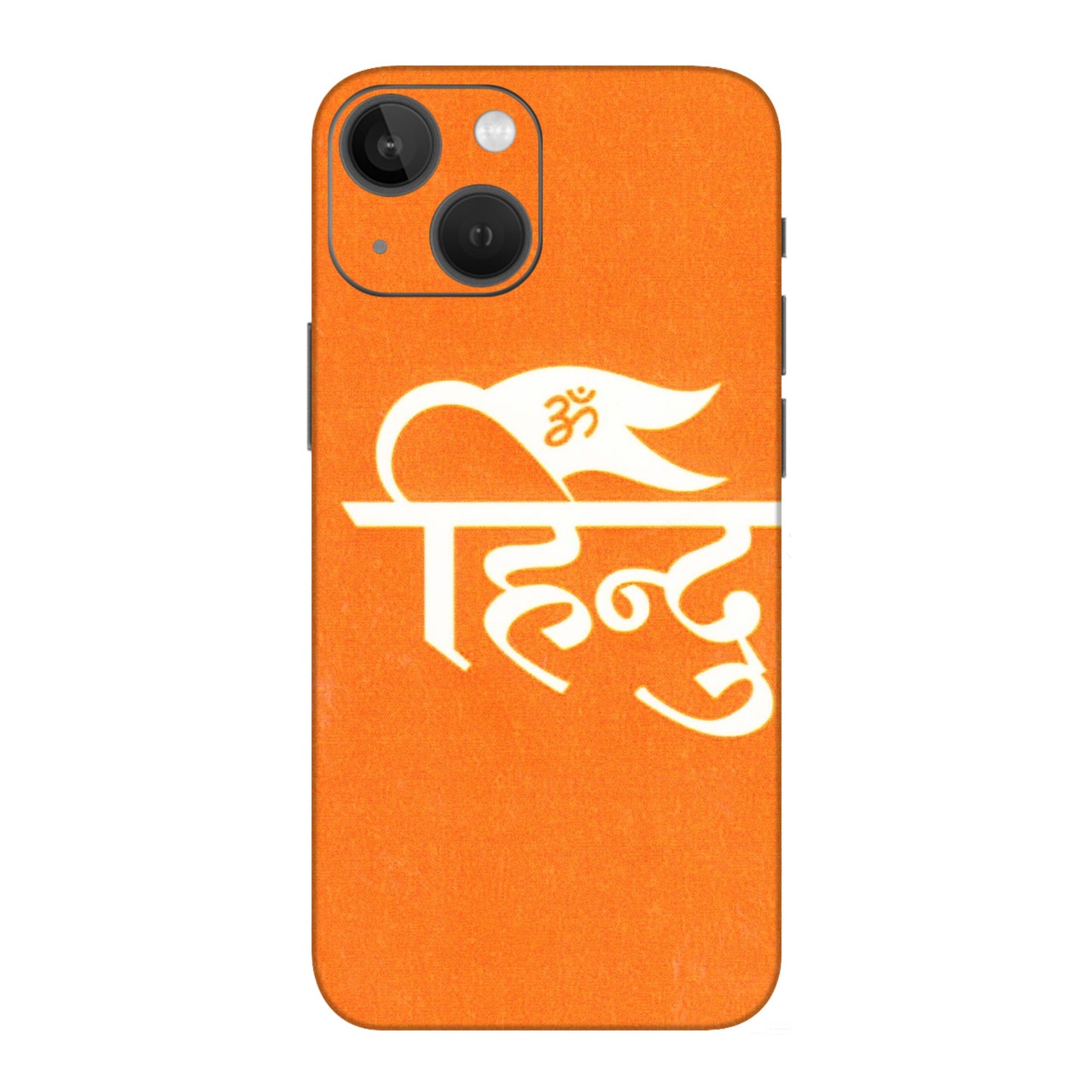 Apple iPhone Skins (All Models) - Hindu Kesari - 3D Embossed Finish (L-154) iPhone 13 Mini