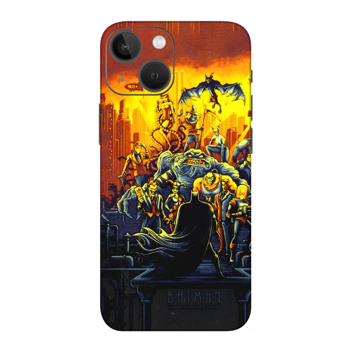 Apple iPhone Skins (All Models) - Games Doodles - 3D Embossed Finish (L-24) iPhone 13 Mini