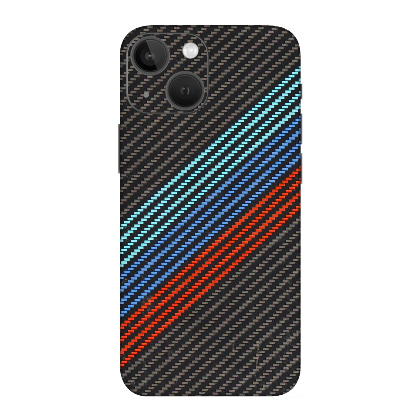 Apple iPhone Skins (All Models) - Carbon BM - 3D Embossed Finish (L-302) iPhone 13 Mini