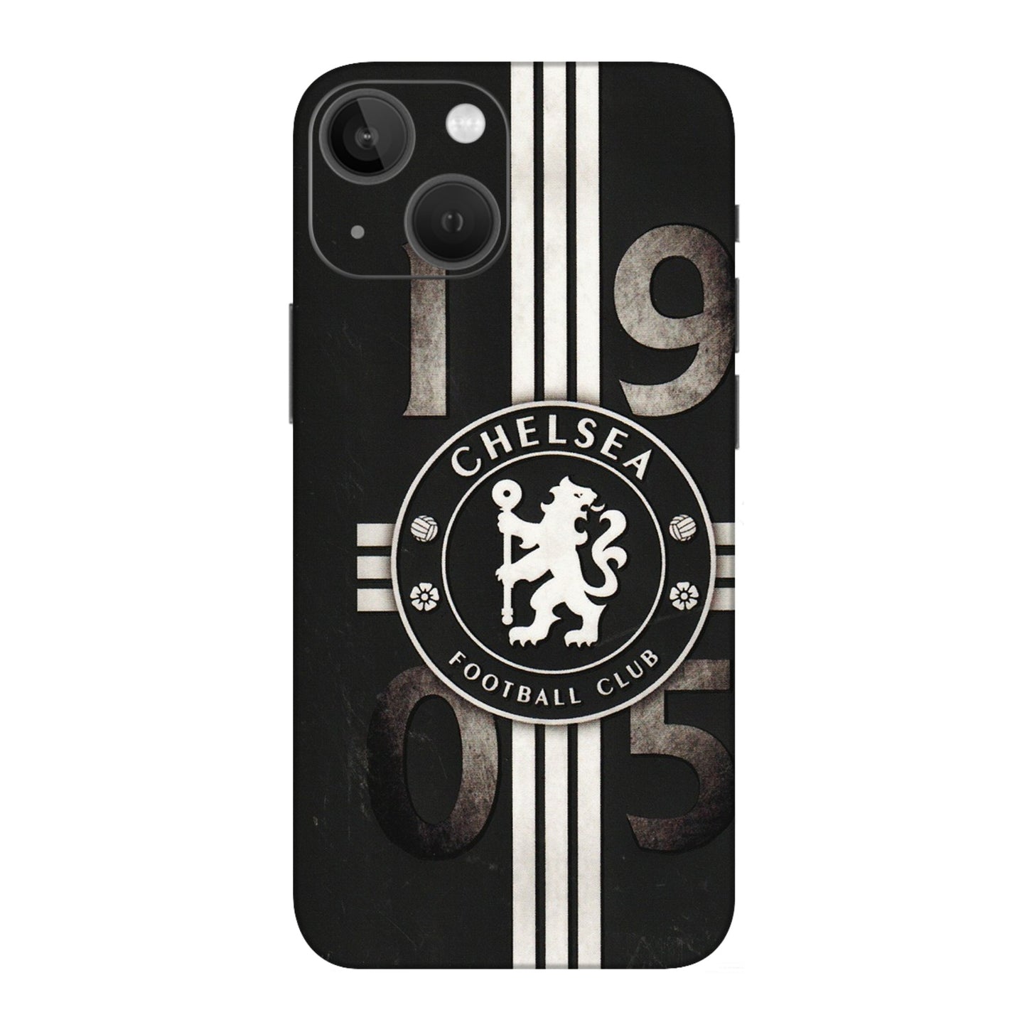 Apple iPhone Skins (All Models) - Chelsea Fan Club - 3D Embossed Finish (L-36) iPhone 13 Mini